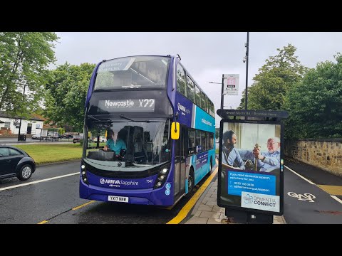 7547/YX17 NNY-Arriva Northumbria-Dennis Trident 2/ADL Enviro 400MMC