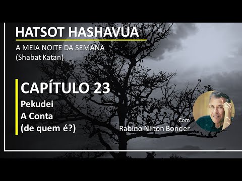 CAPÍTULO 23 | Pekudei -  A Conta  (de quem é?) |  SABEDORIA EM FOCO