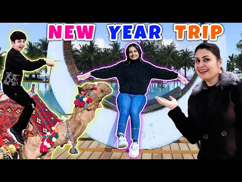NEW YEAR TRIP | Family Travel Vlog | Zorbing, Pottery, Movie, Archery | Aayu and Pihu Show