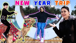 NEW YEAR TRIP | Family Travel Vlog | Zorbing, Pottery, Movie, Archery | Aayu and Pihu Show