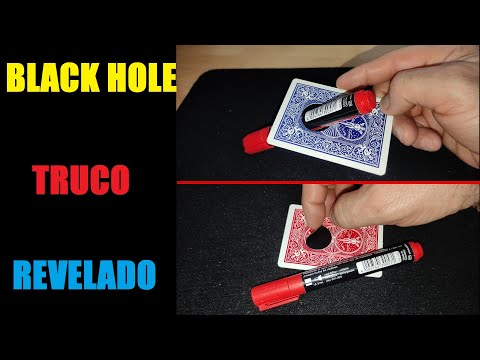 BLACK HOLE Truco de magia con cartas REVELADO magic gimmick