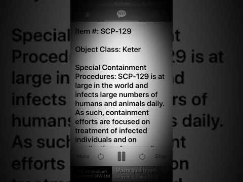 Scp 129 Progressive Fungal Infection