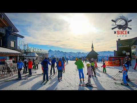 Skiing Zell am See - No_1 Blue Run - Skiing Austria