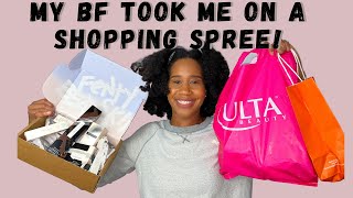 $400 Ulta, Sephora & Fenty Skin Haul | My Boyfriend Took me On a Shopping Spree | Gabrielle Ishell