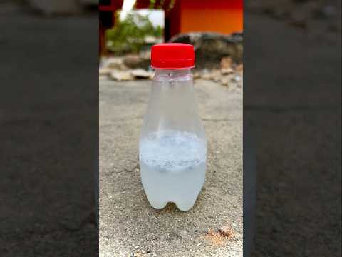Caustic Soda Bottle Bomb #yt #diy #shorts #1mview #science