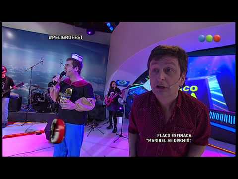 Peligro Fest: Flaco espinaca canta maribel se durmió- Peligro Sin Codificar