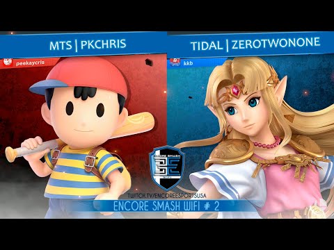 Encore Smash Wifi # 2 - MTS | PkChris Vs. Tidal | ZeroTwoNone - Winners Semi-Final