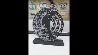 How to make a perpetual calendar in design space - Cricut