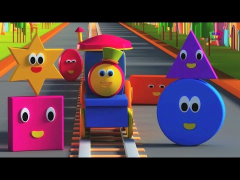 BOB O TREM - AVENTURA COM AS FORMAS | Bob,Shape Song