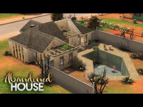 THE SIMS 4: STRANGERVILLE | ABANDONED HOUSE | NO CC | Speed Build