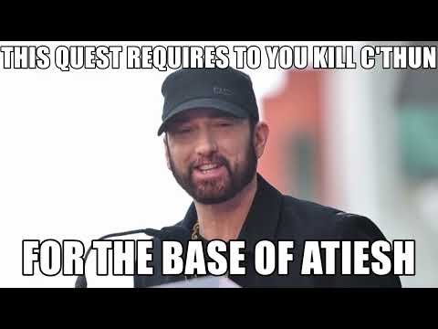 Eminem explains how to get Atiesh, greatstaff of the guardian