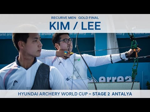 Kim Woojin v Lee Woo Seok – recurve men's gold | Antalya 2018 Hyundai Archery World Cup S2