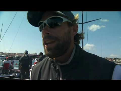 Audi Medcup 2010 in cascais - interview of Iain Percy