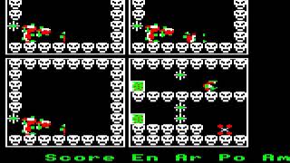 Dunjunz by Bug Byte on the Acorn Electron - level 25 and ending
