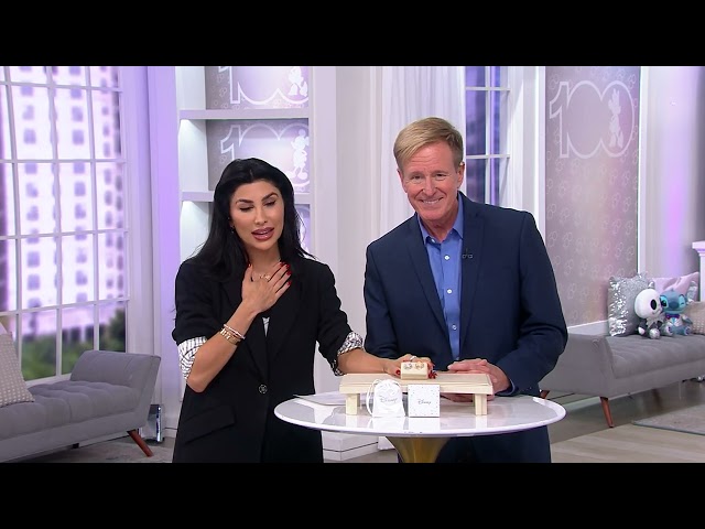 Vídeo relacionado con DISNEY STORE Anillo de plata de ley con diseño de silueta de Mickey y Minnie, talla 40 de EE. UU, Plata de ley