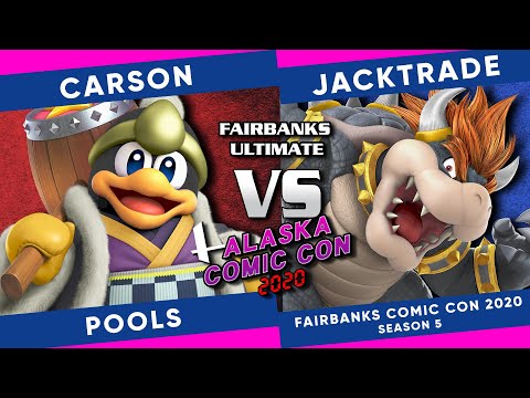 Fairbanks Alaska ComicCon 2020: Carson (King Dedede) vs JackTrade (Bowser) - SSBU Pools