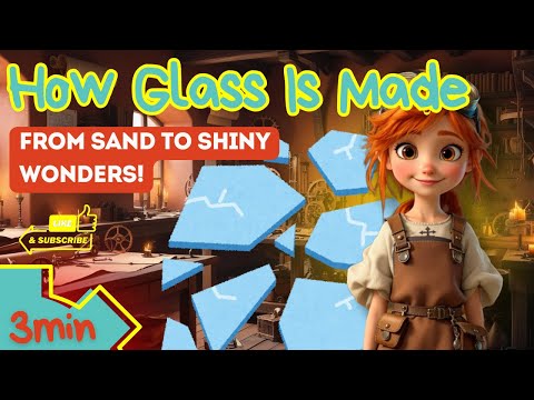 How Is Glass Made? 🏖️ From Sand to Windows! | Fun Science Video for Kids