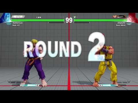 shanytc vs. JuniorLeo - SFV - Capcom Pro Tour (CPT) 2016 Online Ranking Event: EU #2 - 27.08.2016