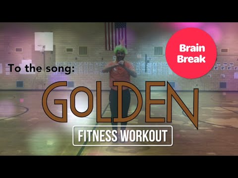 PhysEdZone: “Golden” PE Dance Fitness Workout | Brain Break | KPop Demon Hunters