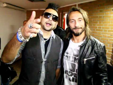 Sean Paul and Bob Sinclair Backstage StarFloor 2010 Bercy Paris