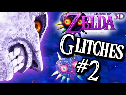 Majora's Mask 3D GLITCHES - Crazy Moon, Infinite Rupees, Time Warp & More (3DS)