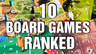 10 Board Games Ranked & Reviewed