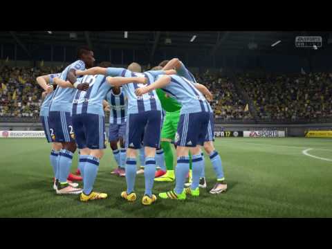 BK Häcken vs Djurgårdens IF - 0-1 - Allsvenskan (Fifa 17, Career Mode)