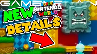 Incredible Look at Nearly Finished Super Nintendo World & A Surprising Thwomp Detail (+ Night!)