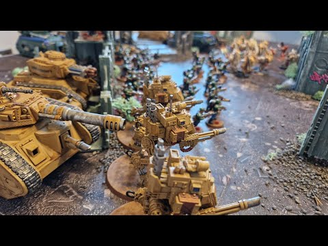 *NEW* Astra Militarum Leaked Codex Vs Blood Angels! - Warhammer 40,000 Battle Report!