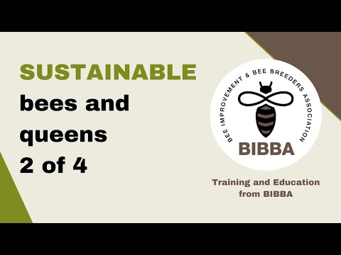 Sustainable Honey bees and Queens Using Low Cost, Simple Techniques 2 of 4 (Roger Patterson)
