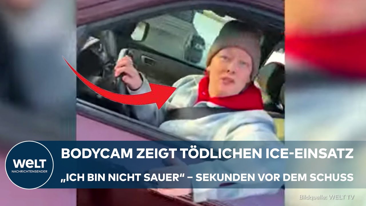 USA: Tödliche Schüsse in Minneapolis - Bodycam-Video zeigt ICE-Einsatz aus Sicht des Schützen