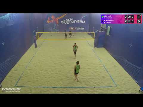 16:55 I. Skrynnik / V. Antoniuk - A. Antonenko / A. Zabuha 29.04.2023 | Winners Beach Volleyball