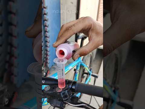 Bicycle Hydraulic Brake Improve Only Minutes 🧑🏼‍🔧 Indian Cycle Guruji 😎 #cycle #shorts #cycling