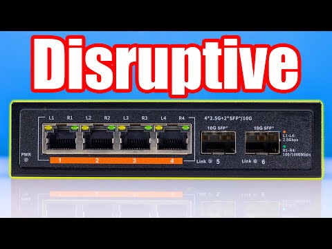 NEW Sub $69 Fanless 2.5GbE Switches with 10GbE