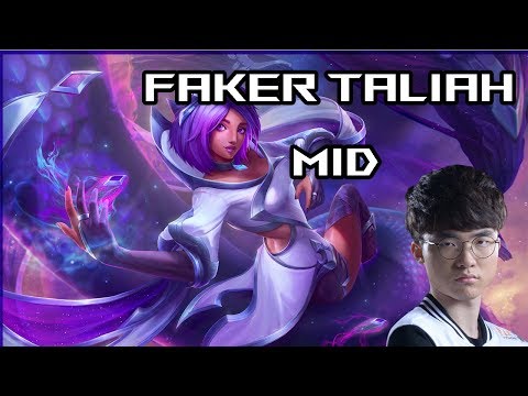Faker - Taliah Mid - 8.19 - Full Game - LOL #24