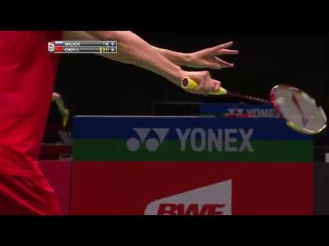 Malkov had Chen Long under pressure