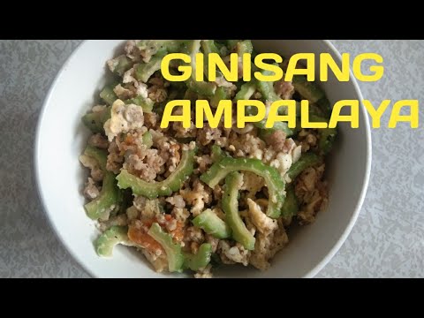 ginisang ampalaya how to cook/ulam recipe/jc4cooking