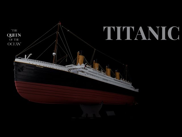 Vídeo relacionado con OPO 10 Conjunto de 3 réplicas en Miniatura de los transatlánticos más Famosos: el Titanic + el Normandie + el Francia Escala 1/1250 es Decir, de 21 a 25 cm - PA5