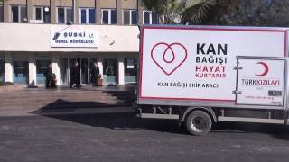 ŞUSKİ'DEN KAN BAĞIŞINA DESTEK