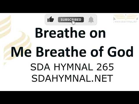 Breathe On Me Breath Of God Instrumental With Lyrics | SDA HYMNAL 265