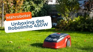 Unboxing des Robolinho 450 W Solo I Tipps & Tricks bei der Installation und Nutzung