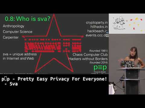 Hack.lu 2018: p≡p - Pretty Easy Privacy For Everyone! - Sva