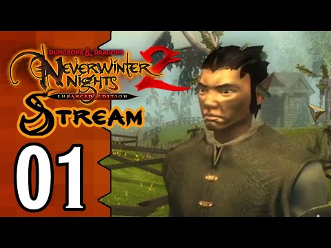 Let's Stream Neverwinter Nights 2 |01| Character Making and Tutorial Stuff