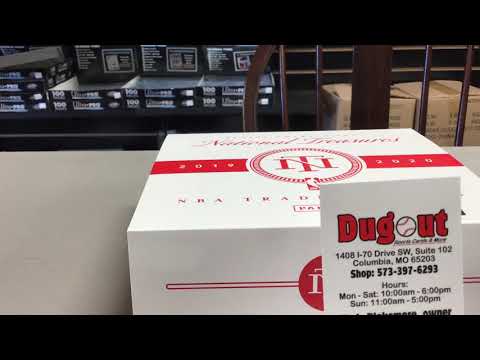 2019-20 National Treasures Hobby Box HUGE RJ BARRETT RPA