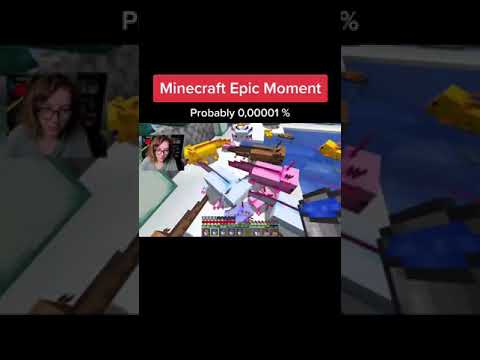Minecraft Epic Moment                             Kenoia trova l'axolotl dello 0,008%