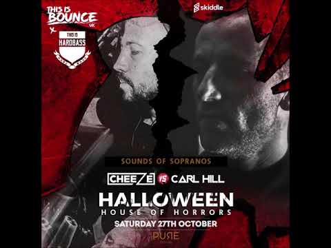 DJ Cheeze & Carl Hill Promo Mix - Halloween House of Horrors