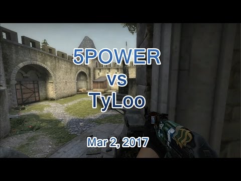 CS:GO - 5POWER vsTyLoo (Mar 2, 2017) | cs go highlights