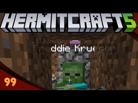 Villagers On Elm St - Hermitcraft 5 Ep99