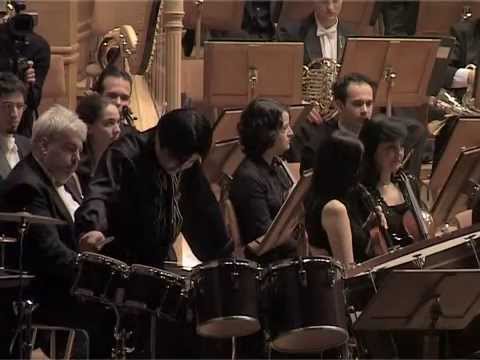 Li Biao performs Panteleev´s percussion concerto