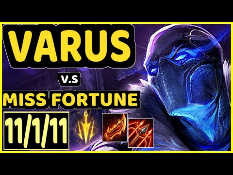 DREAM (VARUS) vs MISS FORTUNE - 11/1/11 KDA BOTTOM ADC GAMEPLAY - OC